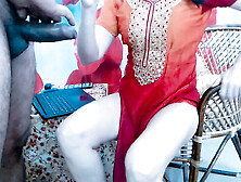 My ex-wife obey me gives footjob