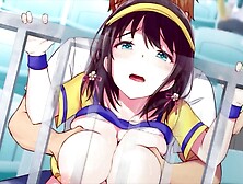 Cartoon Pros - Busty Babe Goes To The Baseball Game And Gets Her Snatch Slammed By A Random Stud