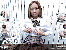College Babe Megu Nijie Masturbates In Her Uniform - Tenshigao (テンシガオ)