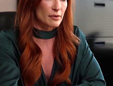 Bae Red Haired Sophia Locke Makes Her Co-Workers Soak Dreams Cum True