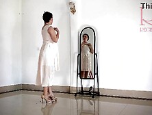 HALLOWEEN 2022 Stripped witch Regina Noir and Magic Mirror