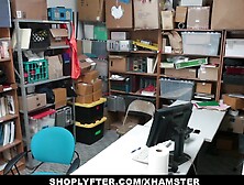 Shoplyfter - Teen Blackmailed & Screwed For Stealing
