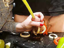 CBT. Extreme Dick and Urethral Torment in the Kitchen! Cooking Cock 2. Episode 23. Full.
