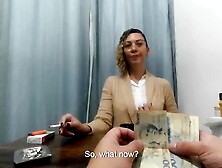 Convincing the girl in the coffee shop to have sex in the bathroom for money