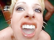 Blonde Facial Cum Swallow