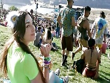 Festival Hoe ~ Peace,  Love & Cum