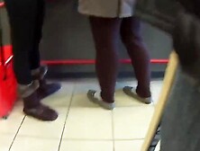 Leggings candid street 2