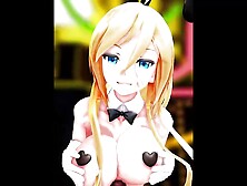 Lily - Huge TIts Job With Bunny Suit - Double Cumshot (3D HENTAI)