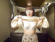 She Looks Like A Serious Eyeglasses With Little Experience,  But She Actually Likes Blowjobs.  With A Slow And Slow Mouth Pussy,  I