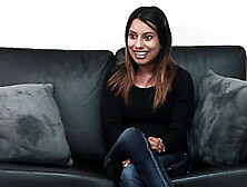 Mandy Mynx likes fucking on the casting couch so much she did it twice