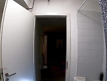 Super Hawt Very Gorgeous Brunette hair College Cutie in her Dorm Room prepares for going out to Night Club