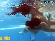 Russian Famous Starting Lesbians Enjoy Naked Swimming