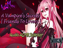 Asmr - A Vampire Lady's Secrets! [ Friends To Couple ] Audio Roleplay