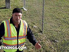 Brandy Renee Sucks The Tow Truck Driver's Schlong To Convince Him To Give Her Car Back - REALITY KINGS