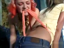 Sarah Jain Gets A surprise Wedgie