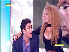 Afida Turner High Heels,  Cleavage In Mad Mag