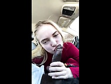 Stunning Blonde Teen Swallows Big Cock