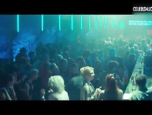 Charlize Theron,  Sofia Boutella Kissing,  Club scene in Atomic Blonde (2017)