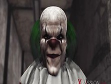 Evil Clown Fucks A Sweet Schoolgirl In An Abandoned Hospital