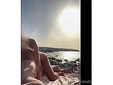 TUTTI AL MARE CON LE FIG! Scopata davanti ai guardoni! AUZ!