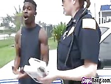 Busty Cops Truck Riding Big Black Cock