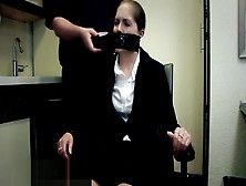 Detective Tape Gagged