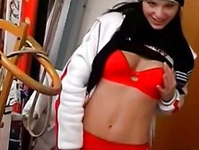 Outdoor Sex Kitten Anneka Doll Fucks Herself in Nature's Playground