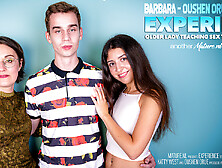 This Young Couple Need The Sexual Experience From Older Lady Barbara (18+)