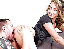 Blonde Wife Lets Random Dude Lick Her Needy Holes Ahead Of Merciless Sex