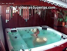 Busty German Milf Gets Fucked In A Jacuzzi