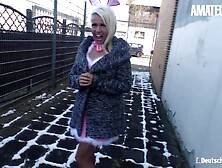 DeutschlandReport - Biggest Titties Easter Bunny mother I'd like to fuck Ginger Costello Drilled at Photo Shoot