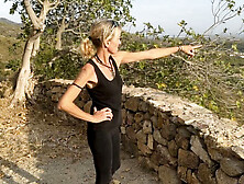 Risky Outdoor Blowjob & Creampie - Amateur Couple Cums Fast in Public