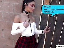 Emily Willis Skirt And A Leash 1