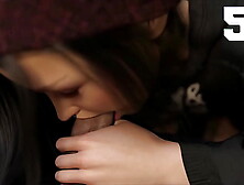 Taboo University #59 - Sweet Emo Bitch Drinks All My Juicy Sperm In A Public Bus