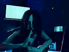 Perilous Gaze (Sadako): Blowjob, Creampie, Bondage, Deepthroat, Domination, Huge Breasts, 60FPS, 3D Animation, Huge Ass, Hentai,