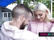 Concupiscent teen stepsister likes playing games with her stepbrother and have sex with him