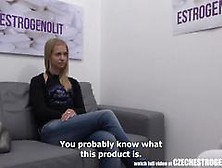 Czech Girl Takes A Pill For Better Sex Experience