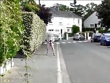 Mature Woman Pooping In The Streets