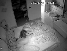 Wife Gives Blowjob To Husbandon Ip Cam