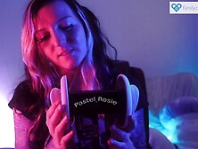 SFW ASMR - PASTEL ROSIE Edging Your Tingles - Amatuer Ear Massage - Egirl Thot Controls Triggers