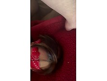 Young & pregnant by older man that face fucks and rails