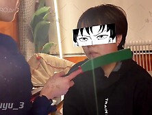 Face slapping obedient slave