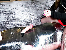 Madame Teeze Mummified Handjob Edging - Denial & Frustration Forever