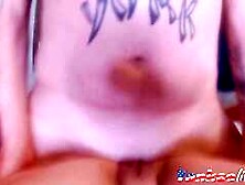 BBW MILF Squirts and Gets a Creampie