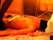 older chinese femdom shoejob trample