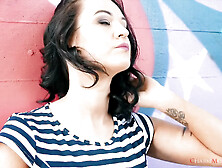 Lola Ash Glamour Video at the Graffiti Wall