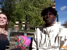 Amateur Babe And Her First Interracial Hardcore! An Unforgettable Day For Malafalda