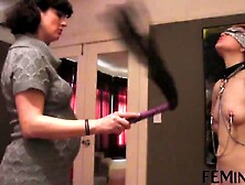 FEMINGE 4K - Lesbo Servitude Involves Sextoy Penetration