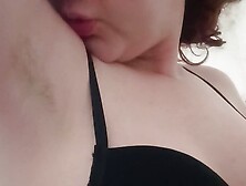 I want someone to rub their cock in my armpits