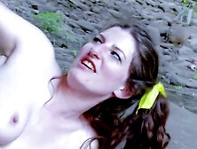 Sabrina Deep gets her natural boobs roughed up by lucky Kevin in a hardcore deepthroat frenzy